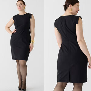 J. Crew Black Mini Dress